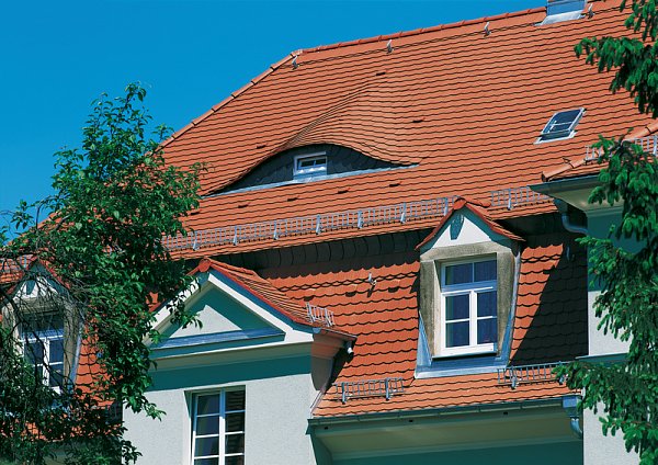 Керамическая черепица Creaton Biber Profil+ Berliner, Натуральный красный