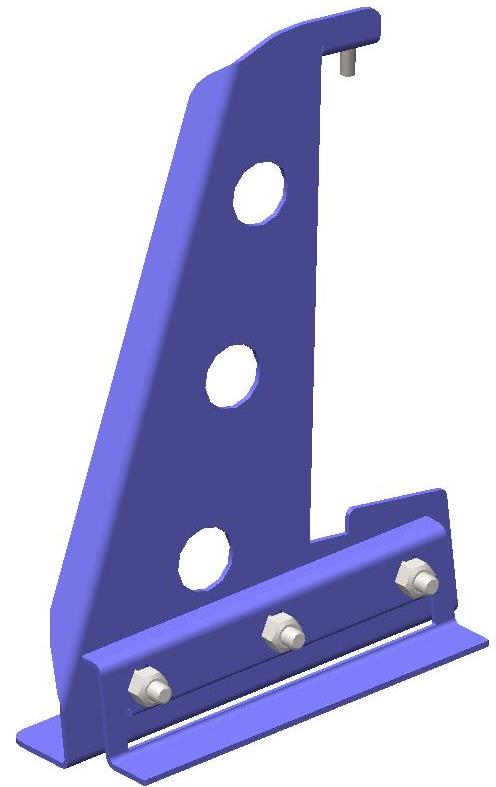 ОПОРА ROYAL СНЕГОЗАДЕРЖИВАЮЩЕЙ РЕШЕТКИ ДЛЯ ФАЛЬЦА