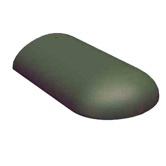 Начальная хребтовая черепица, Зеленый, Benders