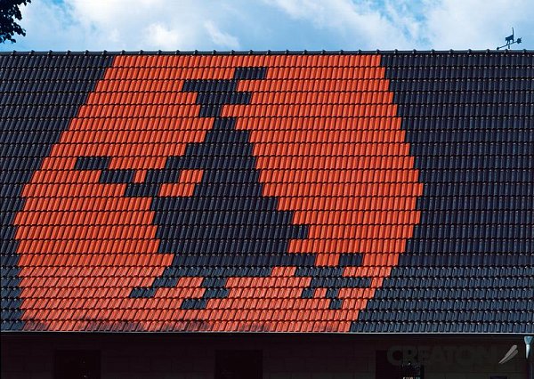 Керамическая черепица Creaton Ratio, Finesse, цвет Черный