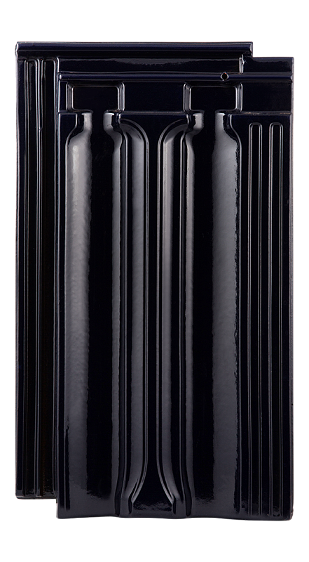 Керамическая черепица Margon Marseille, Glazed Black
