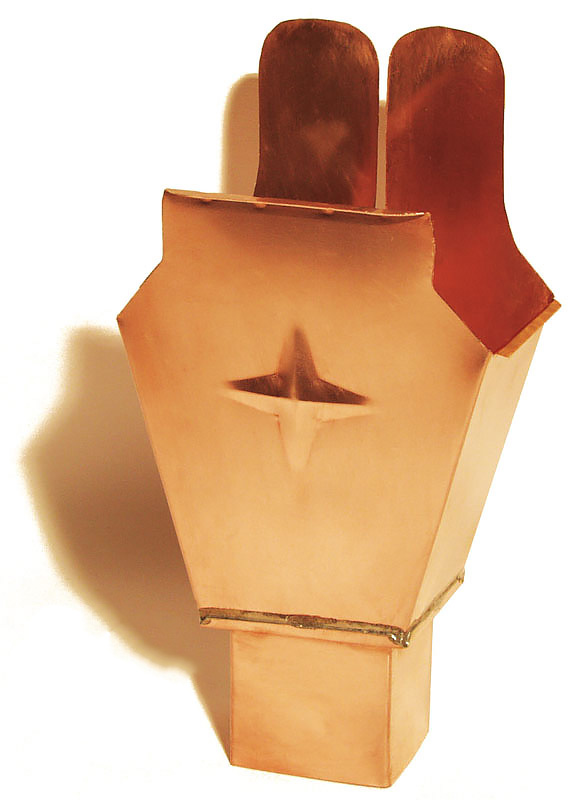 Воронка желоба прямоугольного водостока