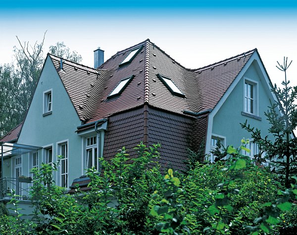 Керамическая черепица Creaton Biber Profil+ Berliner, Натуральный красный