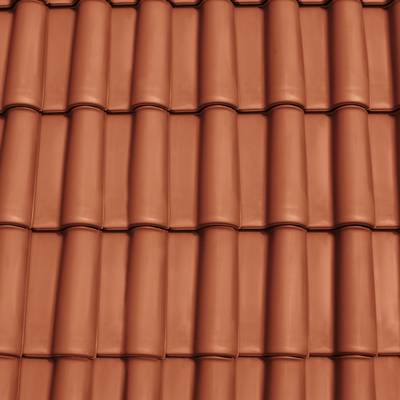 Керамическая черепица Creaton Etrusko, Натуральный красный