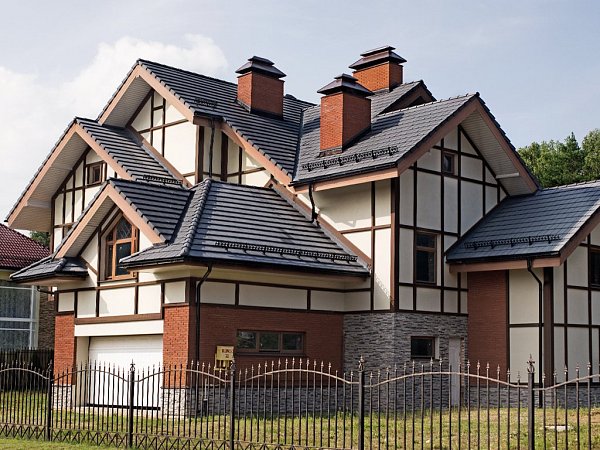 Керамическая черепица Nelskamp G 10, Темно-серый