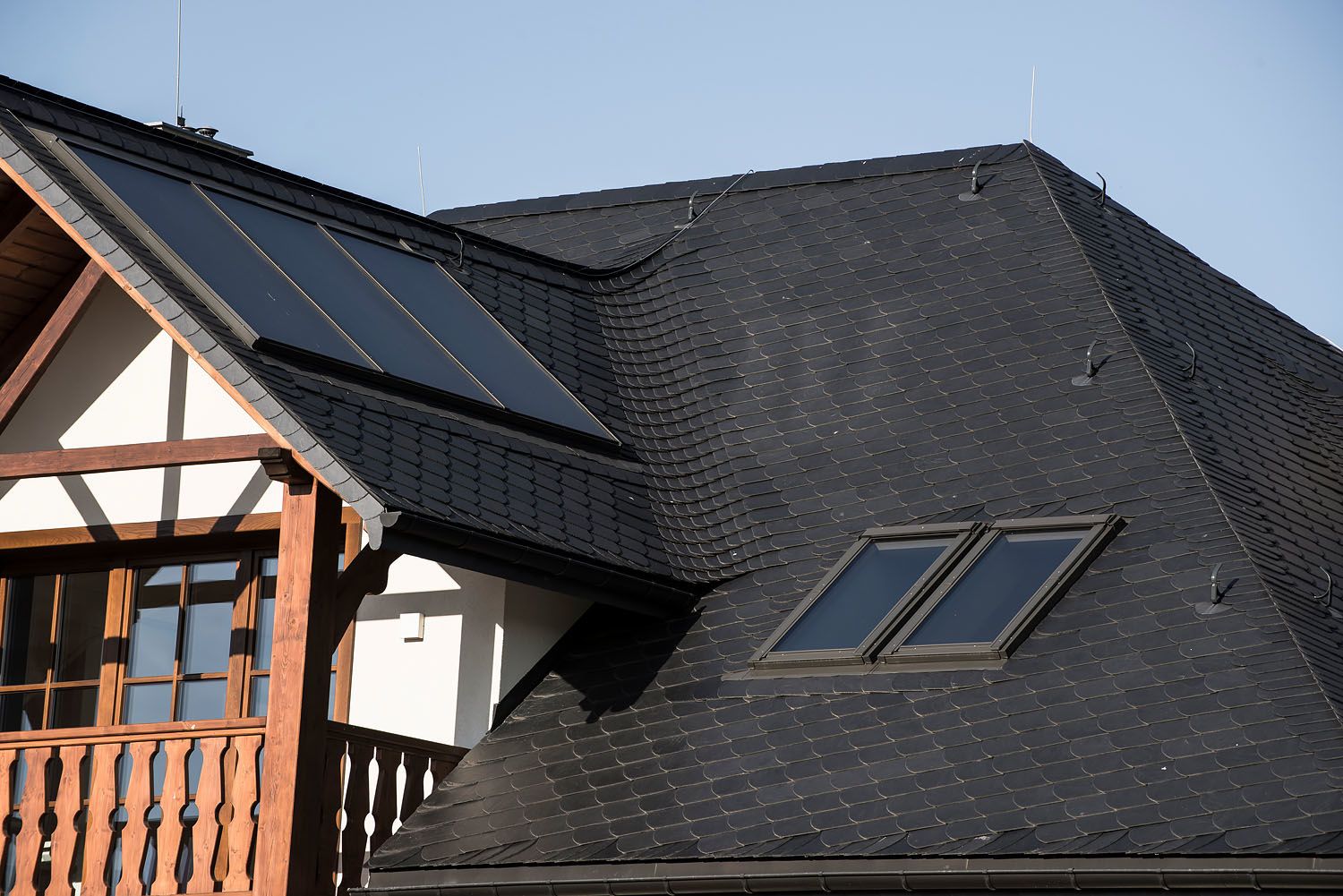 Сланцевая плитка Rathscheck универсальная кладка, 25х25, ≥55°