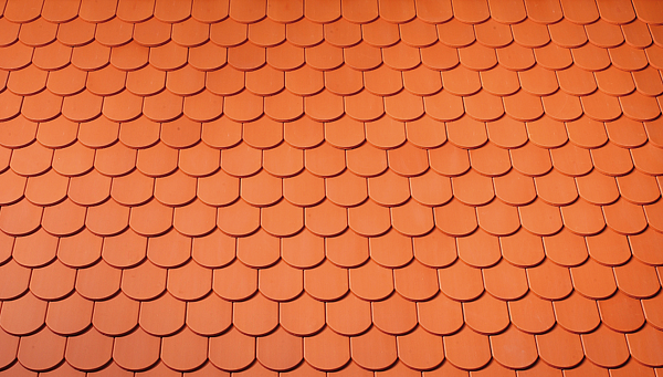 Керамическая черепица Tondach Biber, Натуральный красный