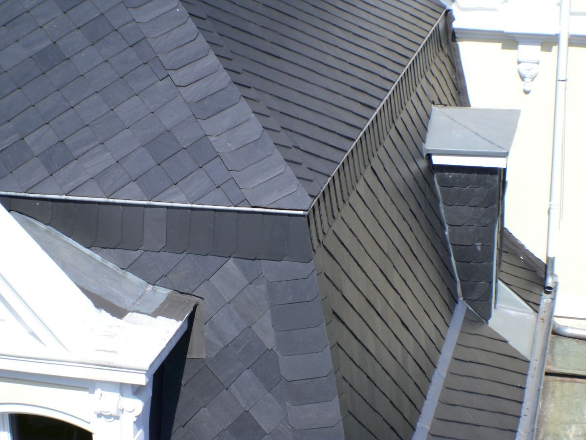 Сланцевая плитка Rathscheck остроугольная кладка, 47х31, ≥30°