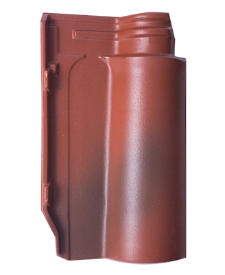 Керамическая черепица Margon Roman n, 266x157, Flamed Lamego Red