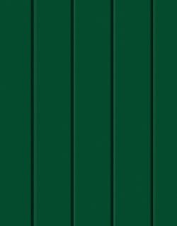 Фальцевая кровля, Prefa - гладкая, зеленая