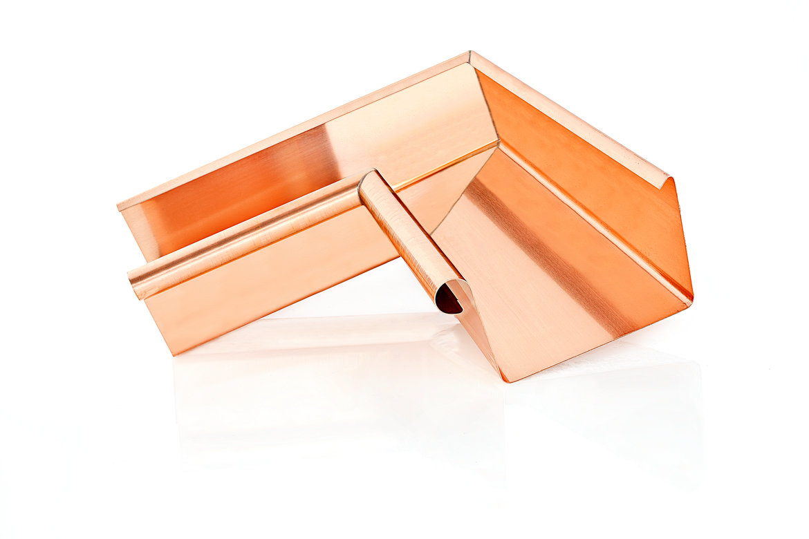 Угол желоба внутренний 90°