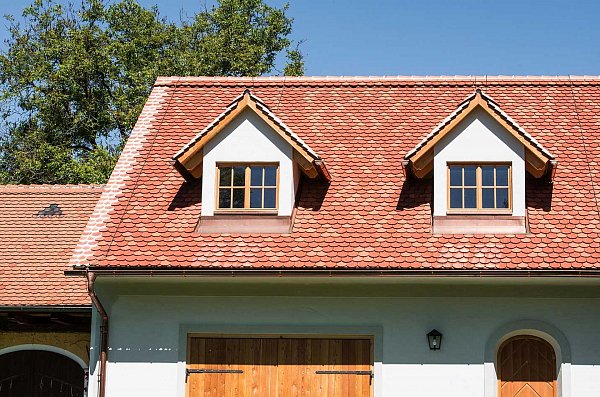 Керамическая черепица Tondach Altstadtpaket Biber, Натуральный красный