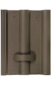 Снегозадерживающа черепица, ФП, Темно-коричневый, Забудова