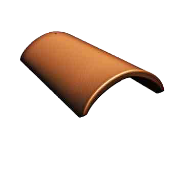 Коньковая черепица, Candor Кирпично-красный, Benders