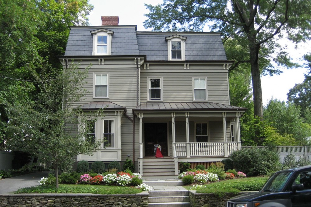 Сланцевая кровля Vermont, неизменный черный