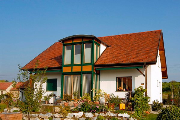 Керамическая черепица Tondach Tasche eckig, Рустикальный