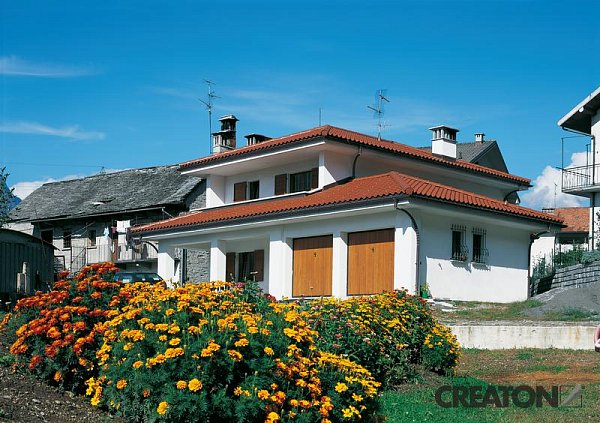 Керамическая черепица Creaton Sinfonie, Nuance, цвет Медно-красный