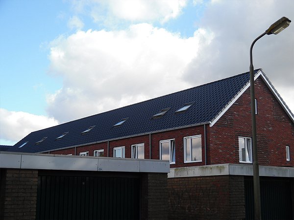 Керамическая черепица Nelskamp F 8,5, Антрацит