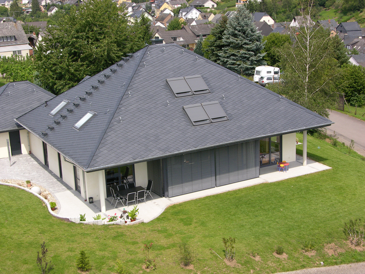 Сланцевая плитка Rathscheck универсальная кладка, 25х25, ≥55°