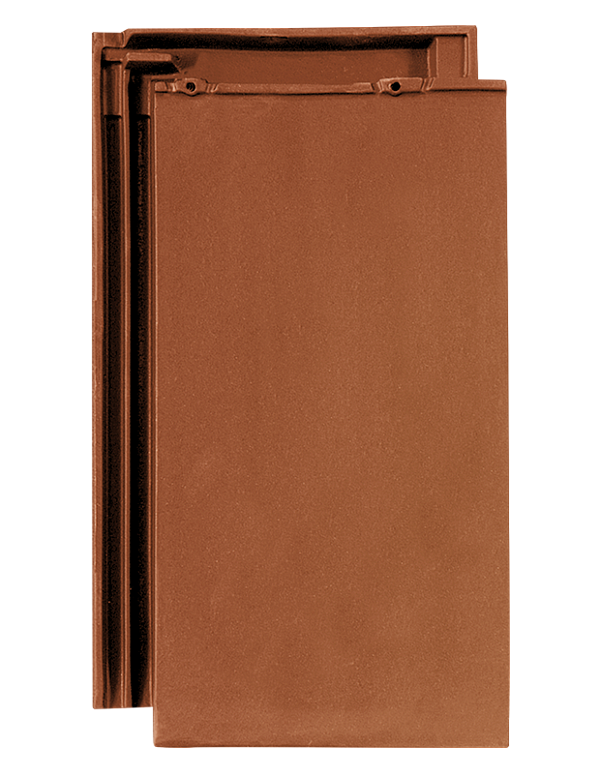 Керамическая черепица Tondach Figaro, Натуральный красный