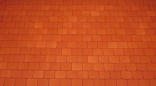 Керамическая черепица Tondach Tasche gerundet, Натуральный красный