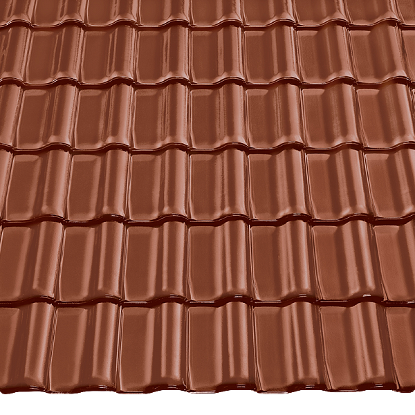 Керамическая черепица Braas Hainstädter Rubin 11V, Kastanie