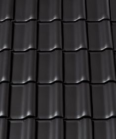 Керамическая черепица Creaton Viva Nuance, цвет Антрацит