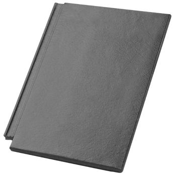 Цементно-песчаная черепица рядовая, Тевива, Графит, Braas