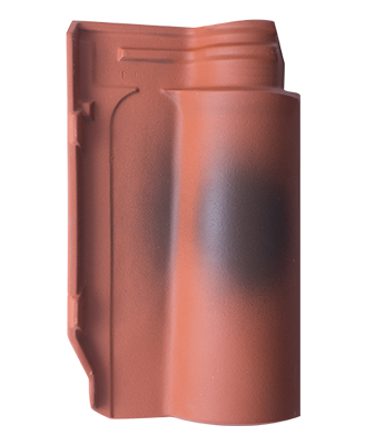 Керамическая черепица Margon Roman n, 266x157, Flamed Natural Red