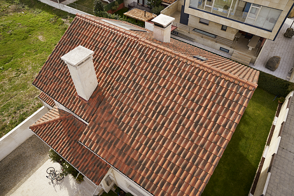 Керамическая черепица Borja CLASS TB 12, Aged Red, Tejas Borja