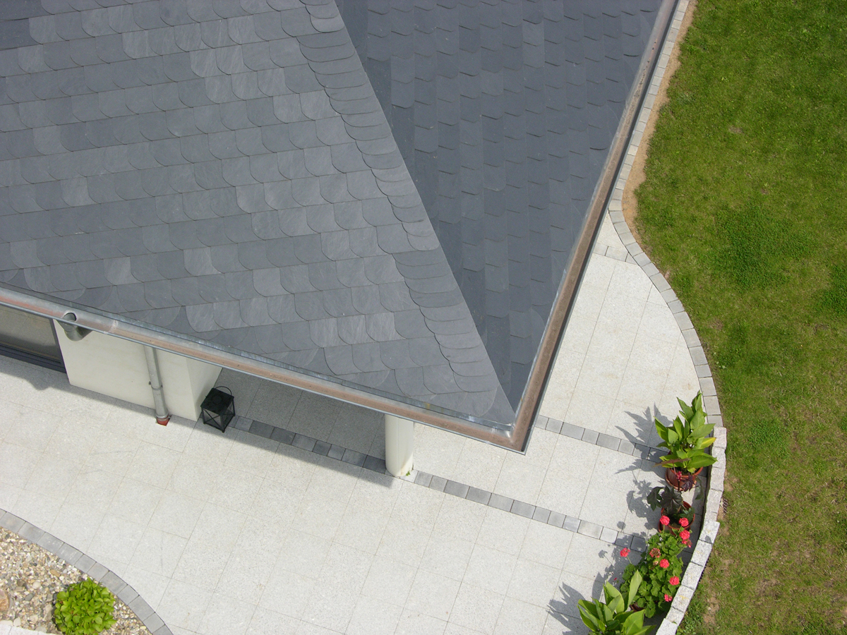 Сланцевая плитка Rathscheck универсальная кладка, 25х25, ≥55°