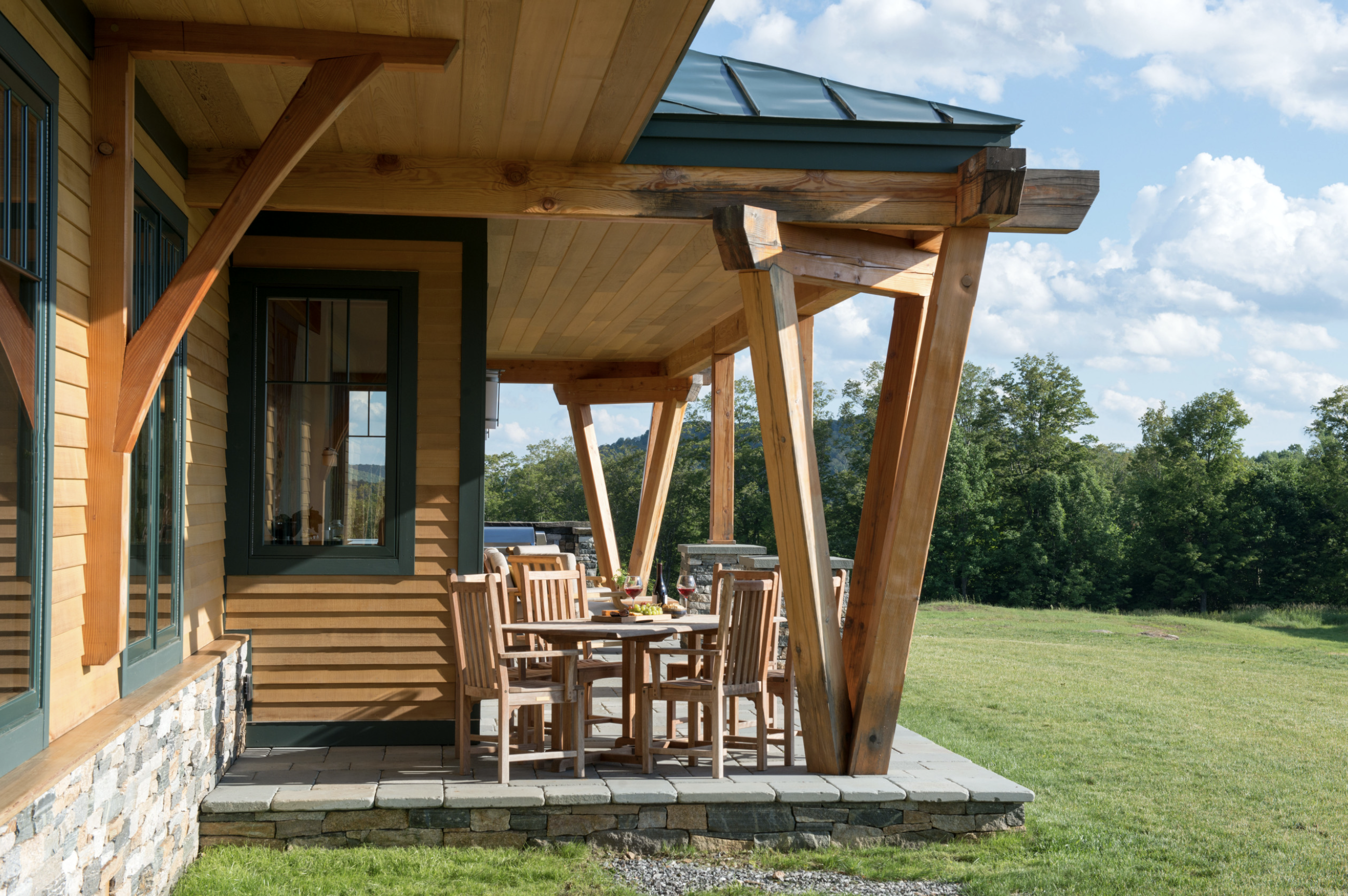 Алюминиевая лента Alumax, медная патина