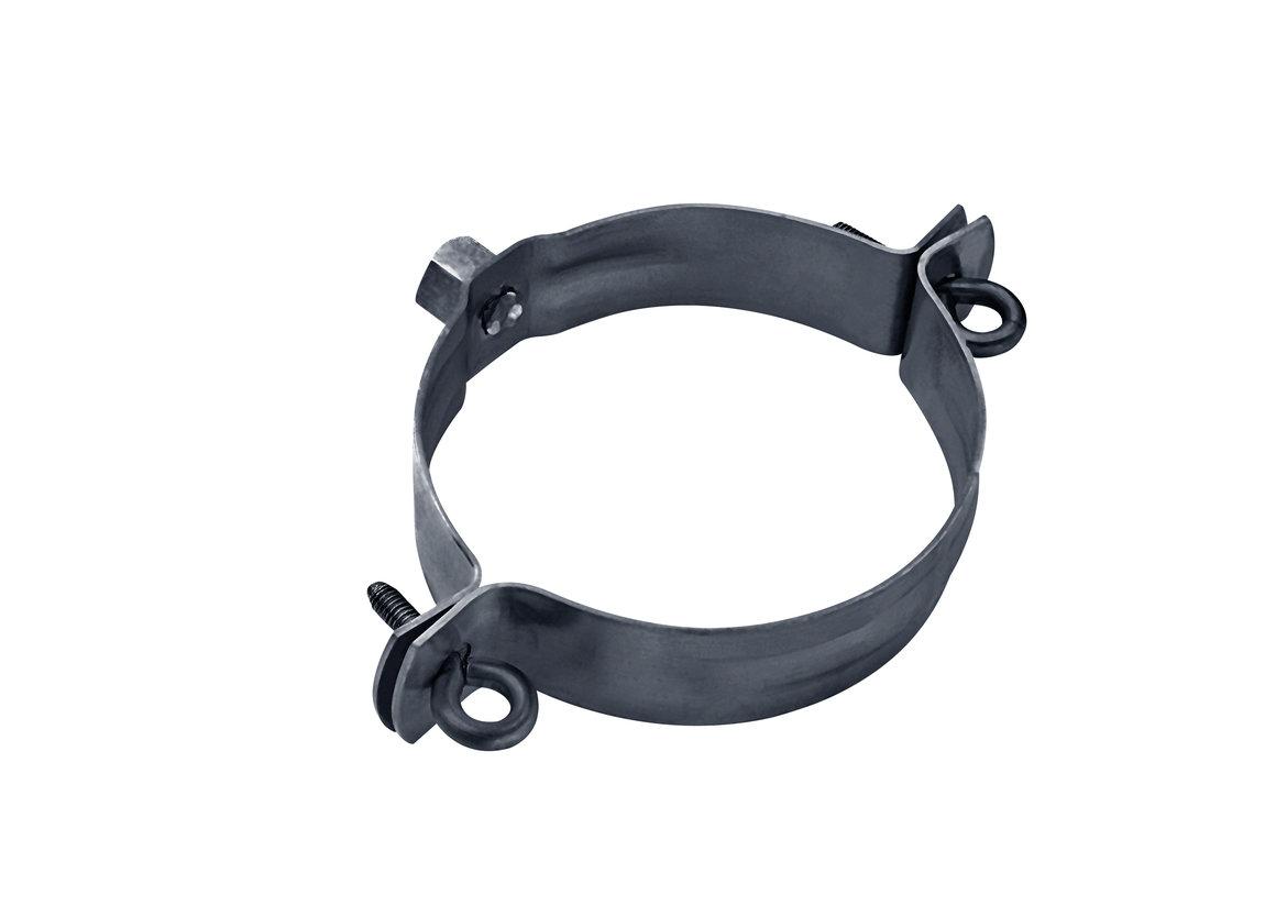 Зажим для трубы, с гайкой M10 ALUMAX