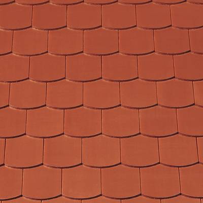 Керамическая черепица Creaton Biber Ambiente Segmentschnitt, Медный