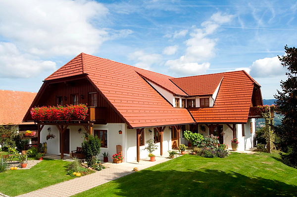 Керамическая черепица Tondach Figaro, Медно-кричневый