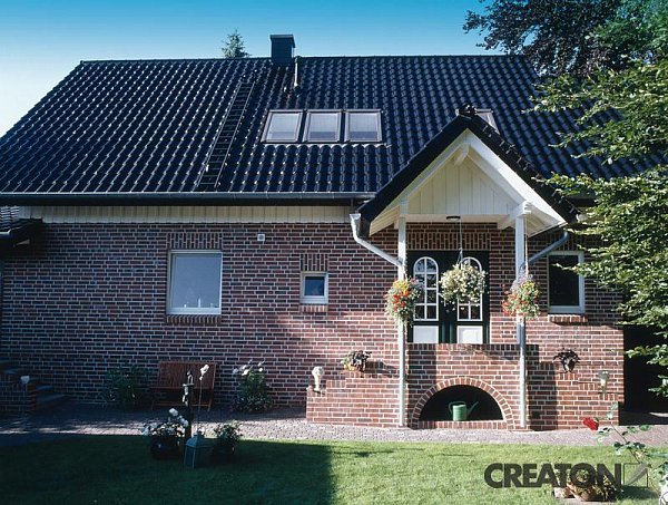 Керамическая черепица Creaton Sinfonie, Noblesse, цвет Черный