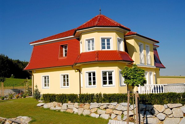 Керамическая черепица Tondach Biber Amadeus, Натуральный красный