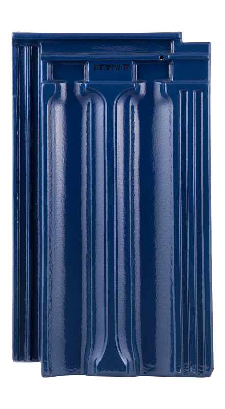 Керамическая черепица Margon Marseille, Glazed Ocean Blue