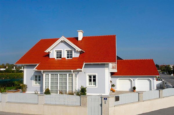 Керамическая черепица Tondach Landdach Verschiebeziegel, Красный