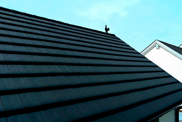 Керамическая черепица Tondach Figaro Deluxe, Черный (amadeus)