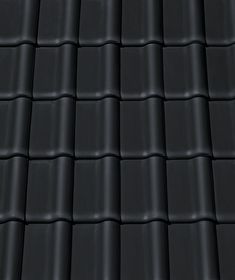 Керамическая черепица Creaton Balance Nuance, цвет Черный матовый