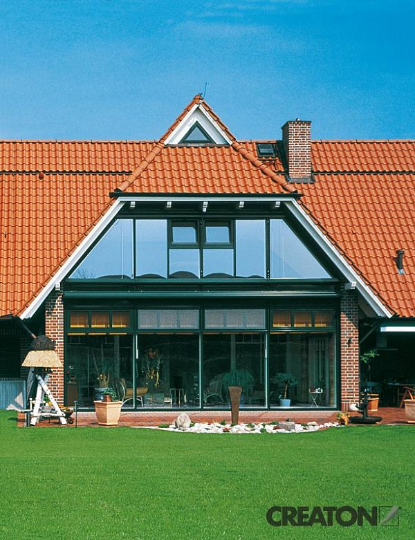 Керамическая черепица Creaton Sinfonie, цвет Натуральный красный