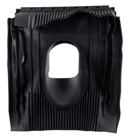 Проходная черепица универсальная, DN 125, черный, KLOBER