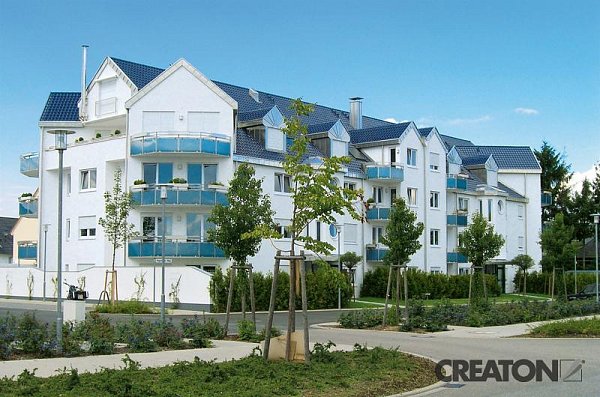 Керамическая черепица Creaton Viva Finesse, цвет Черный