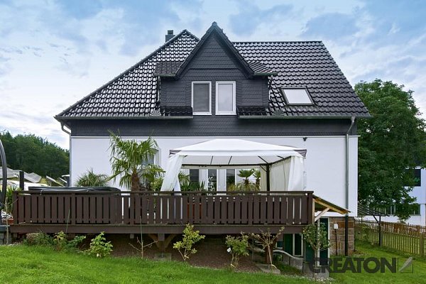 Керамическая черепица Creaton Premion, Finesse, цвет Черный