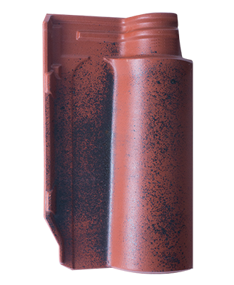Керамическая черепица Margon Roman n, 266x157, Aged Lamego Red