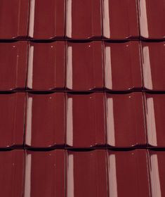 Керамическая черепица Creaton Optima Finesse, цвет Винно-красный