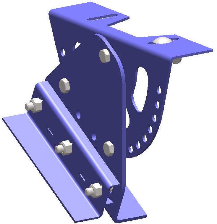 ОПОРА СТУПЕНЬКИ БЕЗОПАСНОСТИ ДЛЯ ФАЛЬЦА