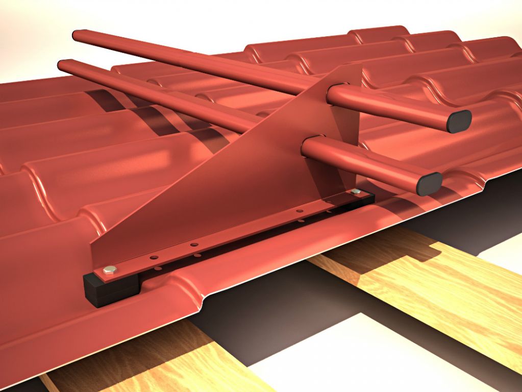 СНЕГОЗАДЕРЖАТЕЛЬ PREMIUM ДЛЯ МЕТАЛЛОЧЕРЕПИЦЫ ДЛИНА 3 М