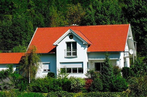 Керамическая черепица Tondach Mulde, Натуральный красный